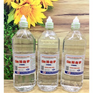 Cồn 90 độ Vĩnh Phúc 1000ml - Cồn trắng 90 độ VP