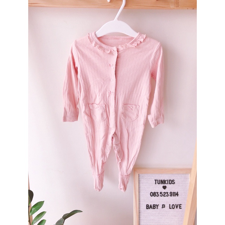 {6/9m} Body cotton Sleepsuit xuất xịn (chọn mẫu)