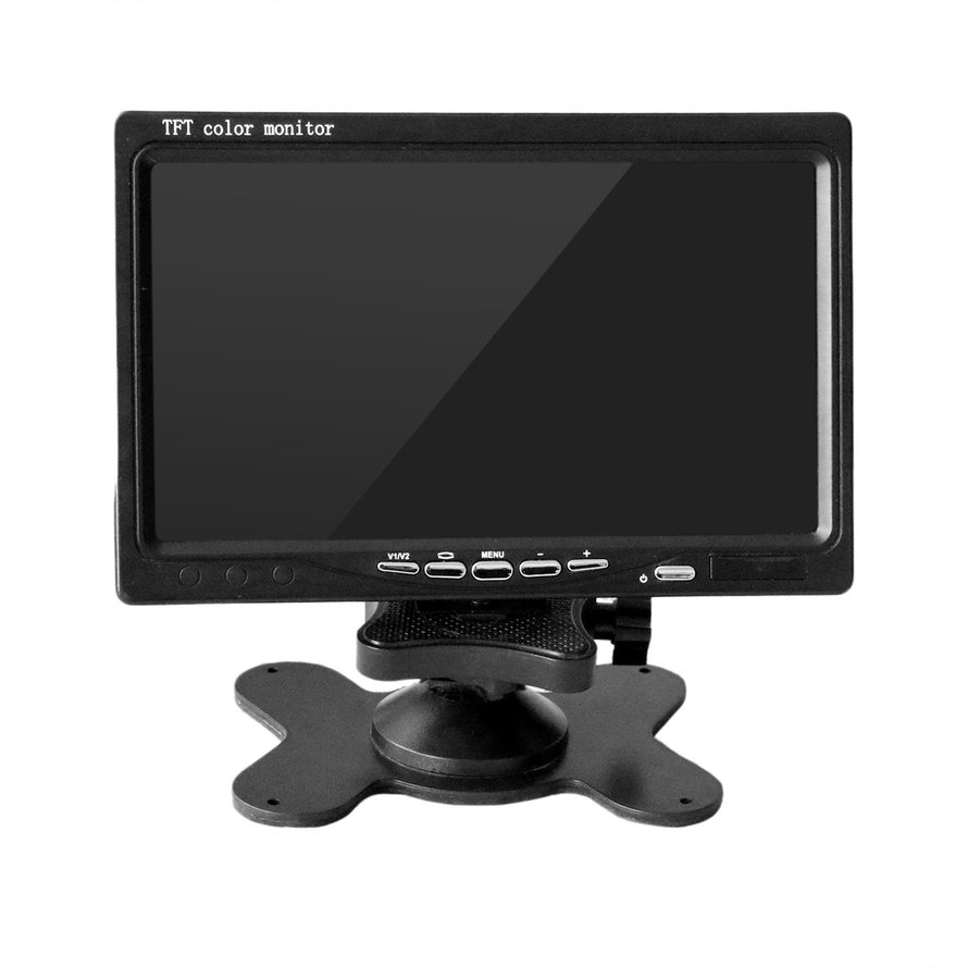 Màn hình cảm ứng 7 Inch HD đèn LED kèm loa Micro / VGA / HDMI | BigBuy360 - bigbuy360.vn