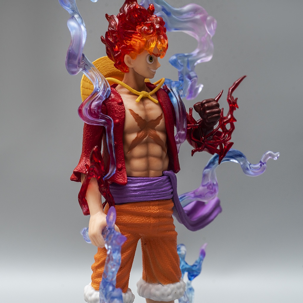 Mô hình One Piece Luffy Gear 5 model Nika cao 22cm ZR12 mô hình Luffy trạng thái gear 5 One Piece Haki Shop