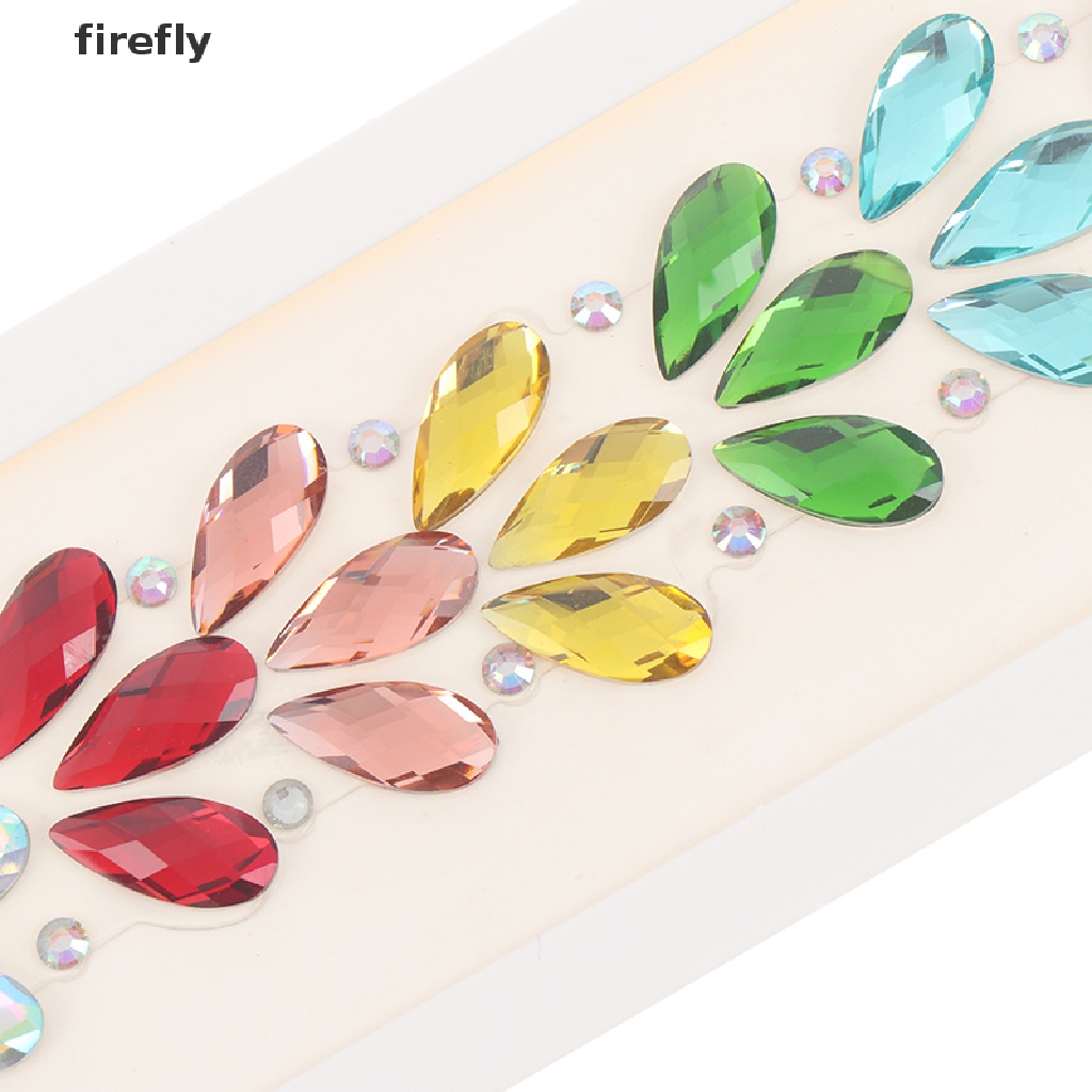 Miếng Dán Pha Lê 3D Lấp Lánh Trang Điểm Mặt / Trán / Cơ Thể