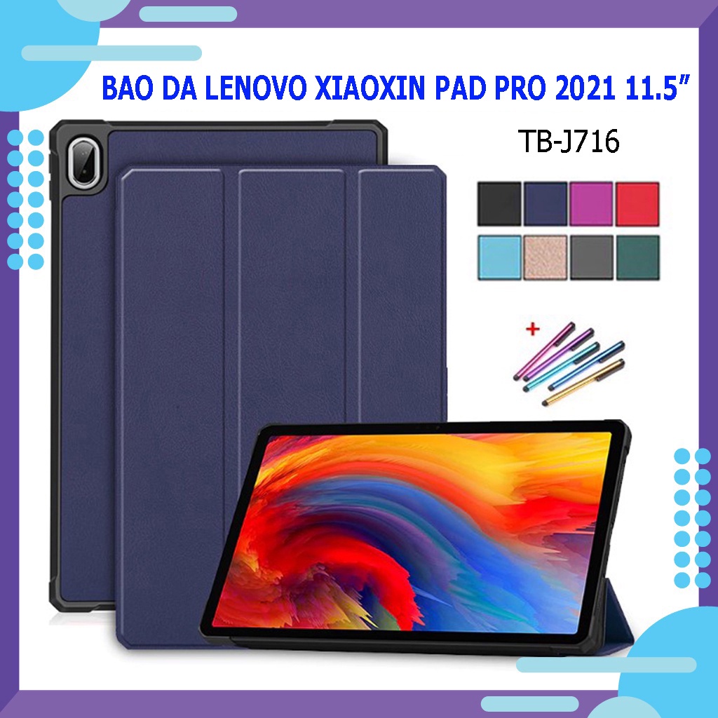 Bao da Lenovo Xiaoxin Pad Pro 2021 11.5" TB-J716 | Có combo quà tặng đi kèm