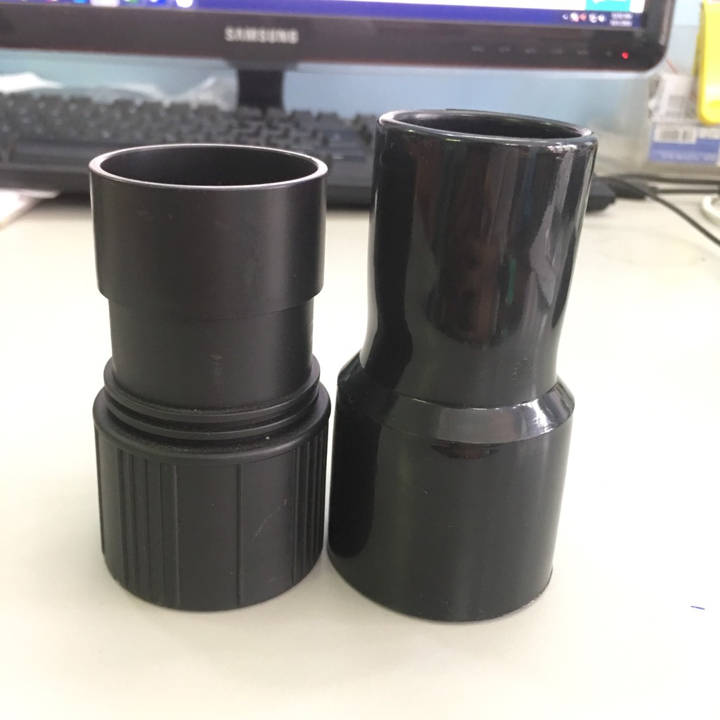 Ống hút bụi gân nhựa 3m cho máy công nghiệp đường kính 40mm - Đầu ống hút cho máy hút bụi | BigBuy360 - bigbuy360.vn
