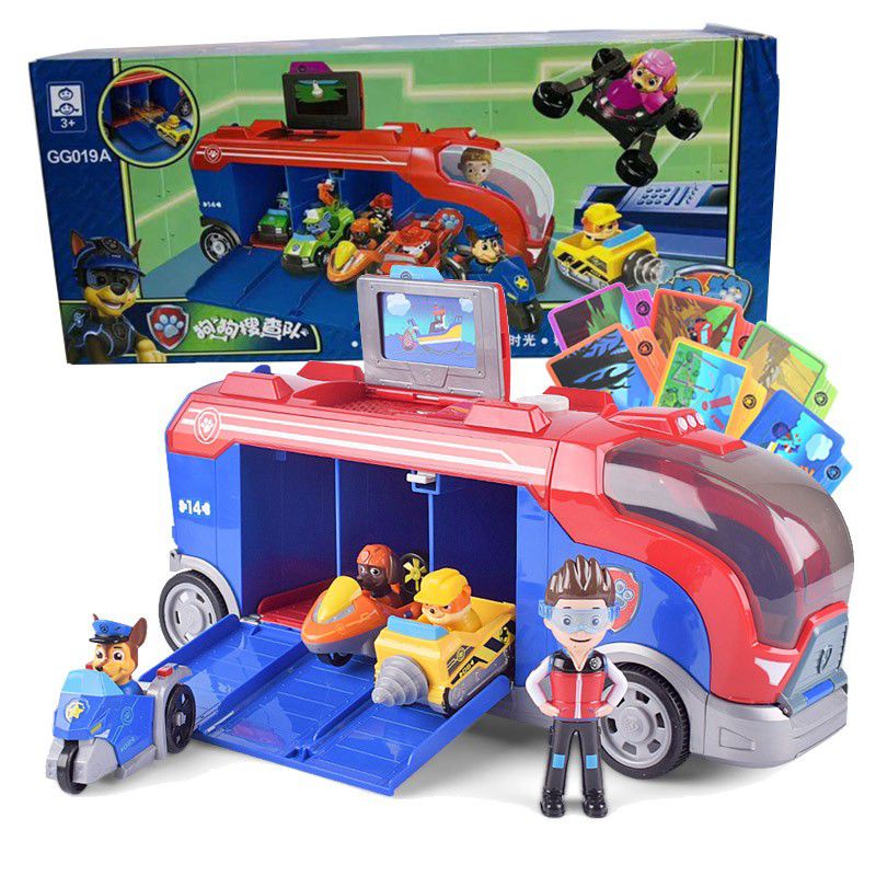 Xe bus chú chó cứu hộ oder