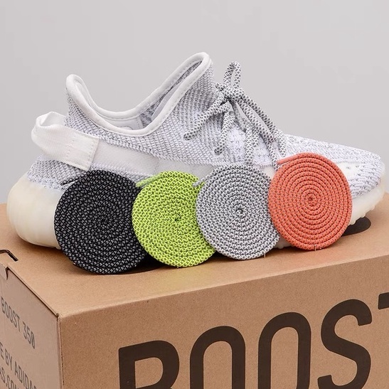 Dây Giày Tròn Yeezy Boost YZ350 ,YZ700 Phản Quang 3M-Reflective Rope Laces 120cm