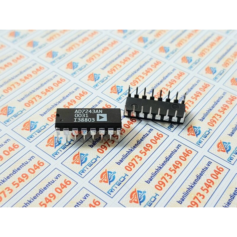 AD7243AN IC Digital-to-Analog Converter DIP-16