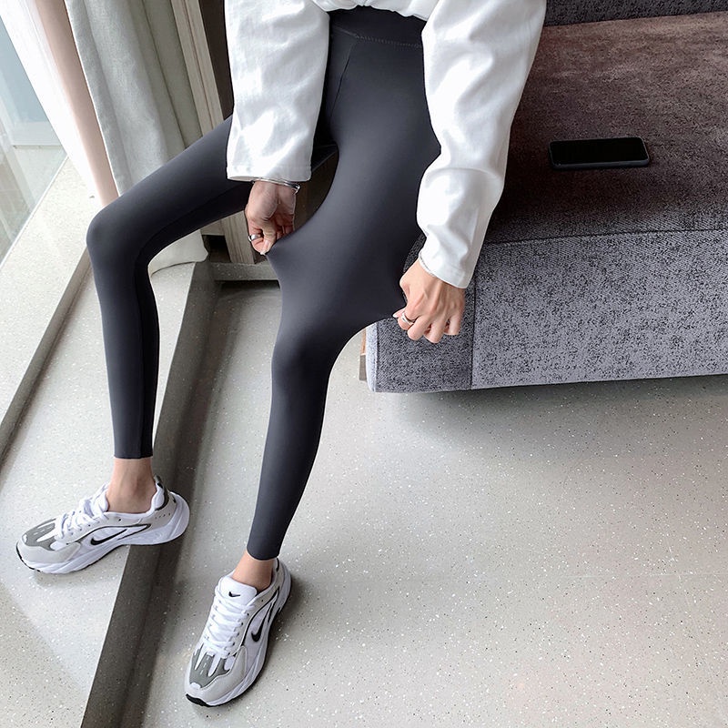 Quần Legging Thể Thao Nữ Màu Đen Lưng Cao