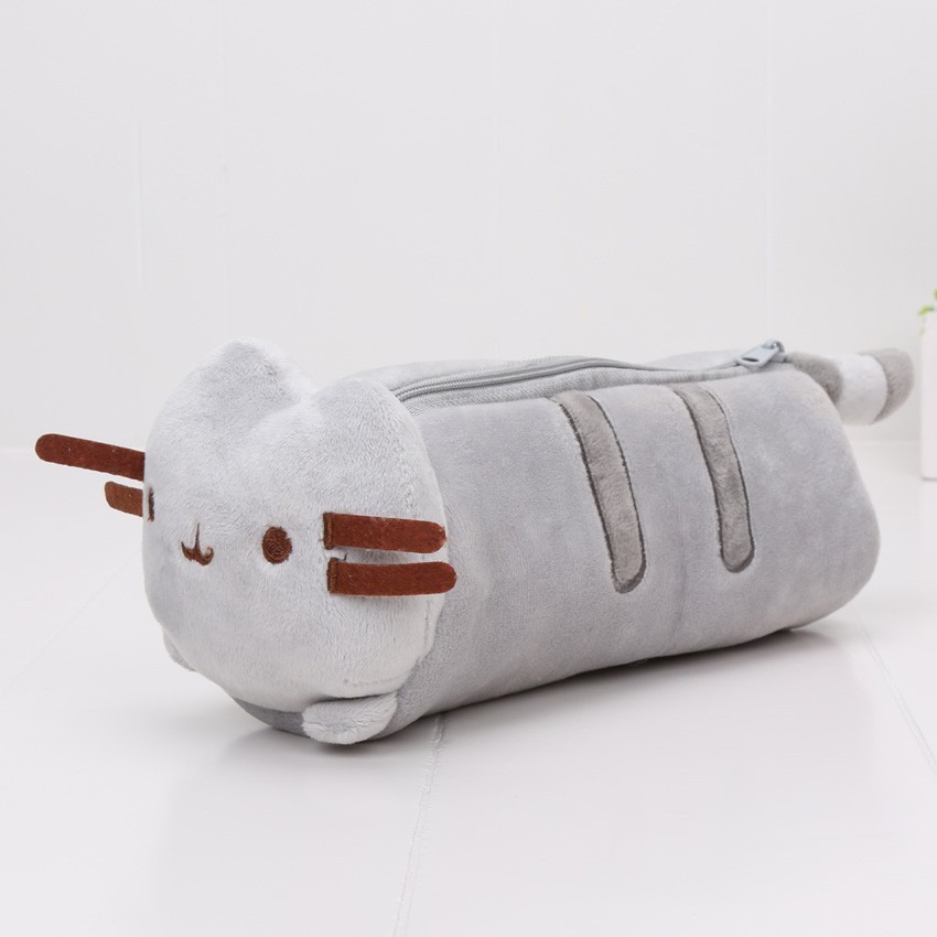 Dễ Thương Bóp Viết Hình Mèo Pusheen Nhồi Bông Đáng Yêu