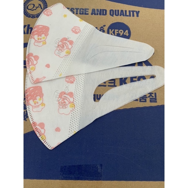 [HỘP 50 CÁI] KHẨU TRANG KHÁNG KHUẨN 3D TUẤN HUY CHO BÉ