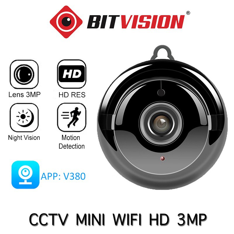 Camera Gián Điệp Cctv Không Dây Wifi Mini V8