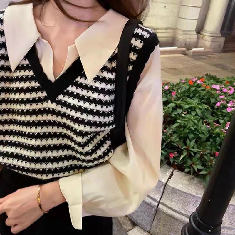 Áo gile len nữ A25 cổ V hottrend, áo len sát nách phong cách hàn quốc, hàng chất lượng tốt nói không với hàng xấu.