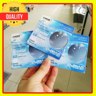 Tròng Kính Đổi Màu Chemi U2 Hàn Quốc Chính Hãng