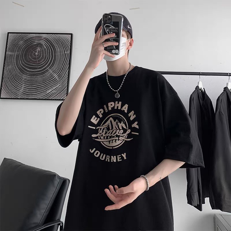 Áo thun phông tay lỡ nam nữ form rộng unisex ATL 239