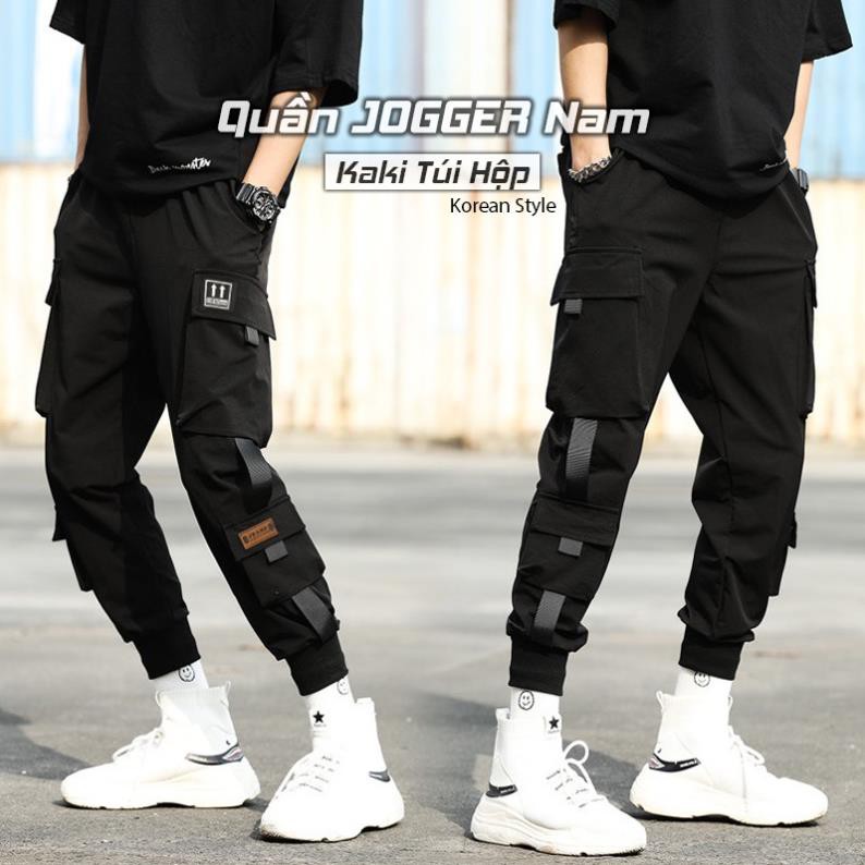 Quần jogger nam nữ 💖FREESHIP💖 thể thao kaki mã TT46 thô túi hộp kiểu bó ống Hàn Quốc chất vải đẹp ống dài 2021