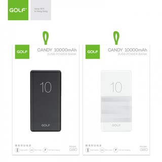 Pin sạc dự phòng Golf Candy G80 10000mAh