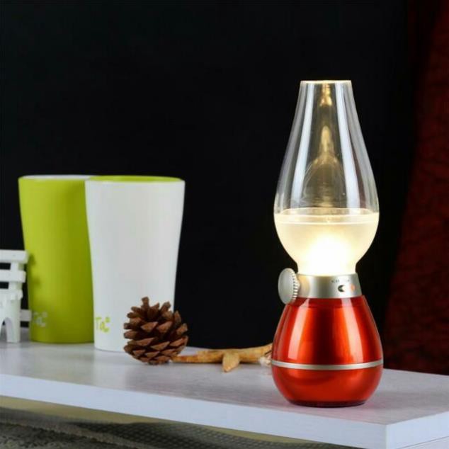 Đèn Dầu cảm ứng Điện Tử LED Thổi Tắt khi bật - Đèn dầu cảm ứng không khói khi thổi - GIÁ KHUYẾN MẠI