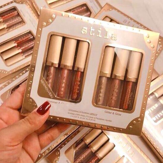 Set Gel Nhũ Mắt Kim Tuyến 6 cây 6 màu siêu cưng sỉ rẻ Eyes Gliter