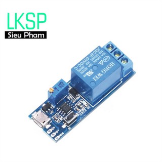 Module Relay Tạo Trễ 1 Kênh NE555