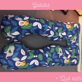 Gối ôm chữ u Gobaba 2 lớp dành cho bà bầu