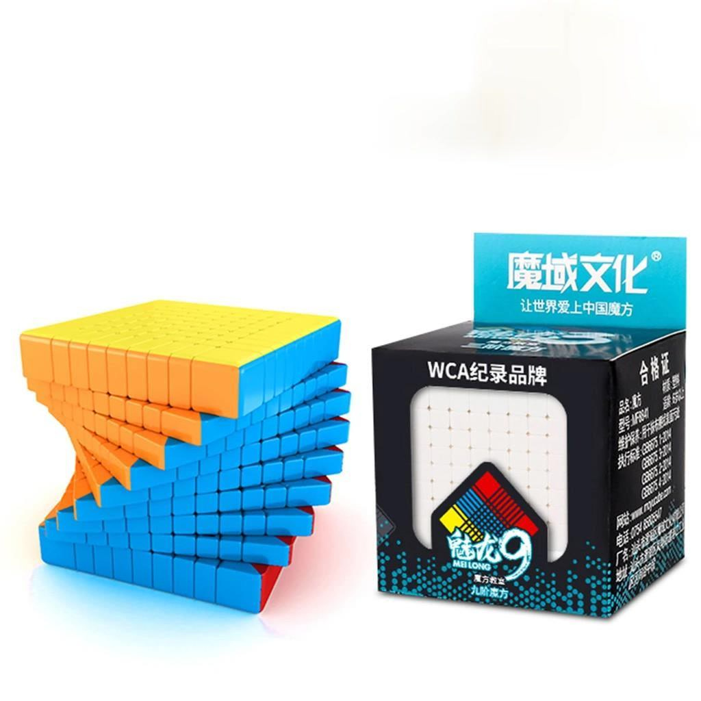 [Chính Hãng] Rubik 9x9 Stickerless MoYu MeiLong MFJS Rubik 9 Tầng
