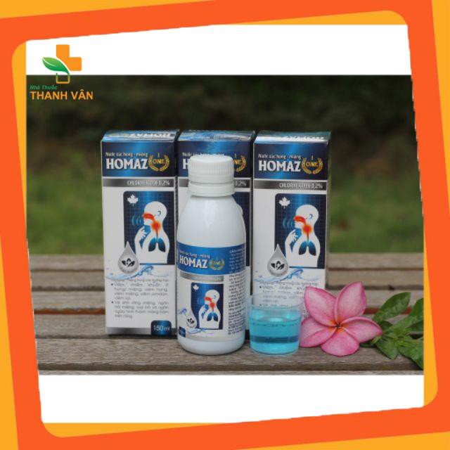 Nước súc họng-miêng HOMAZ-ONE chai 150ml