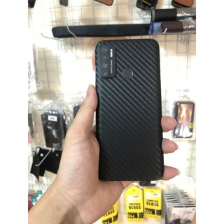 Dán mặt lưng Carbon Full viền Vsmart Live 4