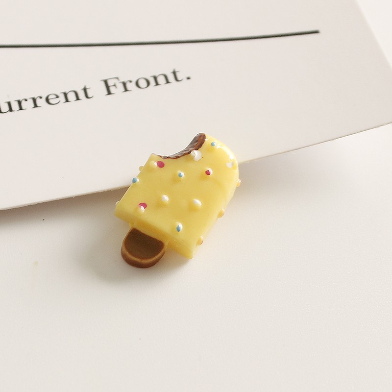 Loạt kem mô phỏng Resin phụ kiện dép Crocs charm DIY khóa giày crocs jibbitz Nhựa trang sức Phụ kiện trang trí giày crocs nút trang trí điện thoại di động Nắp đậy / Khung ảnh / Cốc nước / Túi Nguyên liệu làm phụ kiện handmade sáng tạo