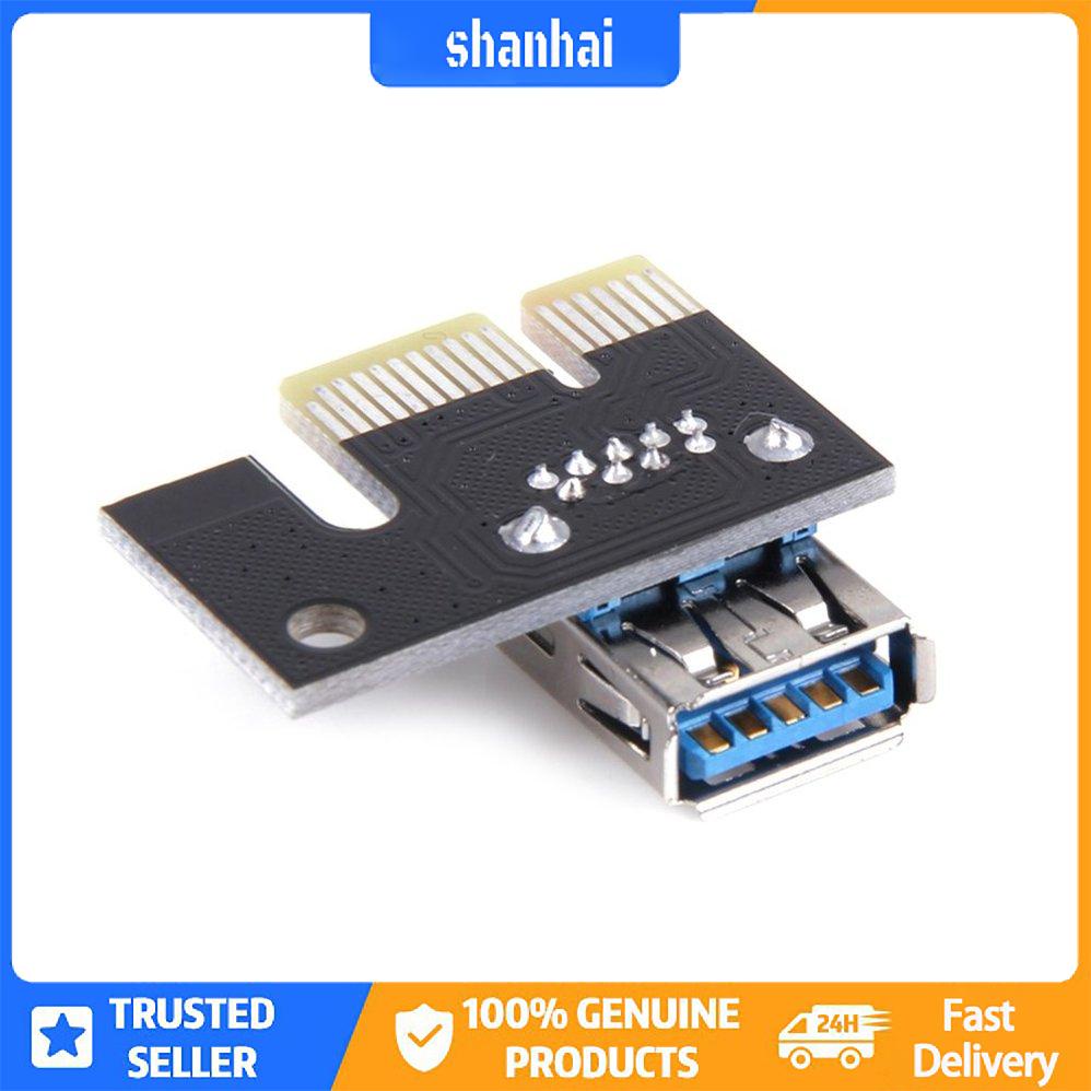 Card Đồ Họa Pci-E 1x Sang 16x Chuyển Đổi Usb 3.0