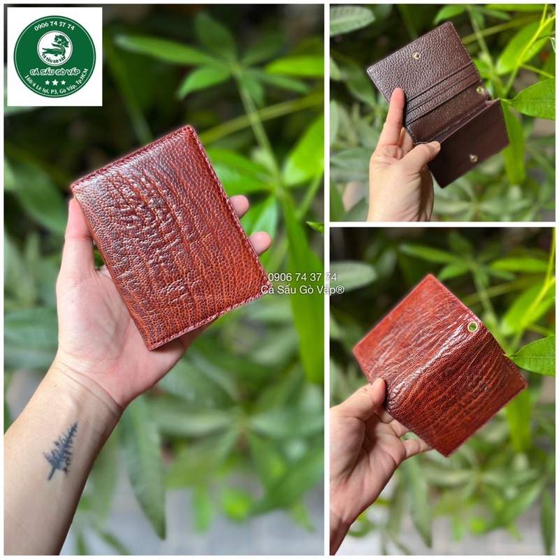VÍ THẺ TREO CHÌA KHOÁ DA ĐÀ ĐIỂU CÁ SẤU GÒ VẤP 0906743774