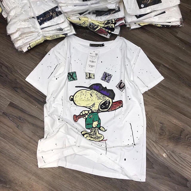 ÁO CHÓ SNOOPY VẨY SƠN HÀNG VNXK