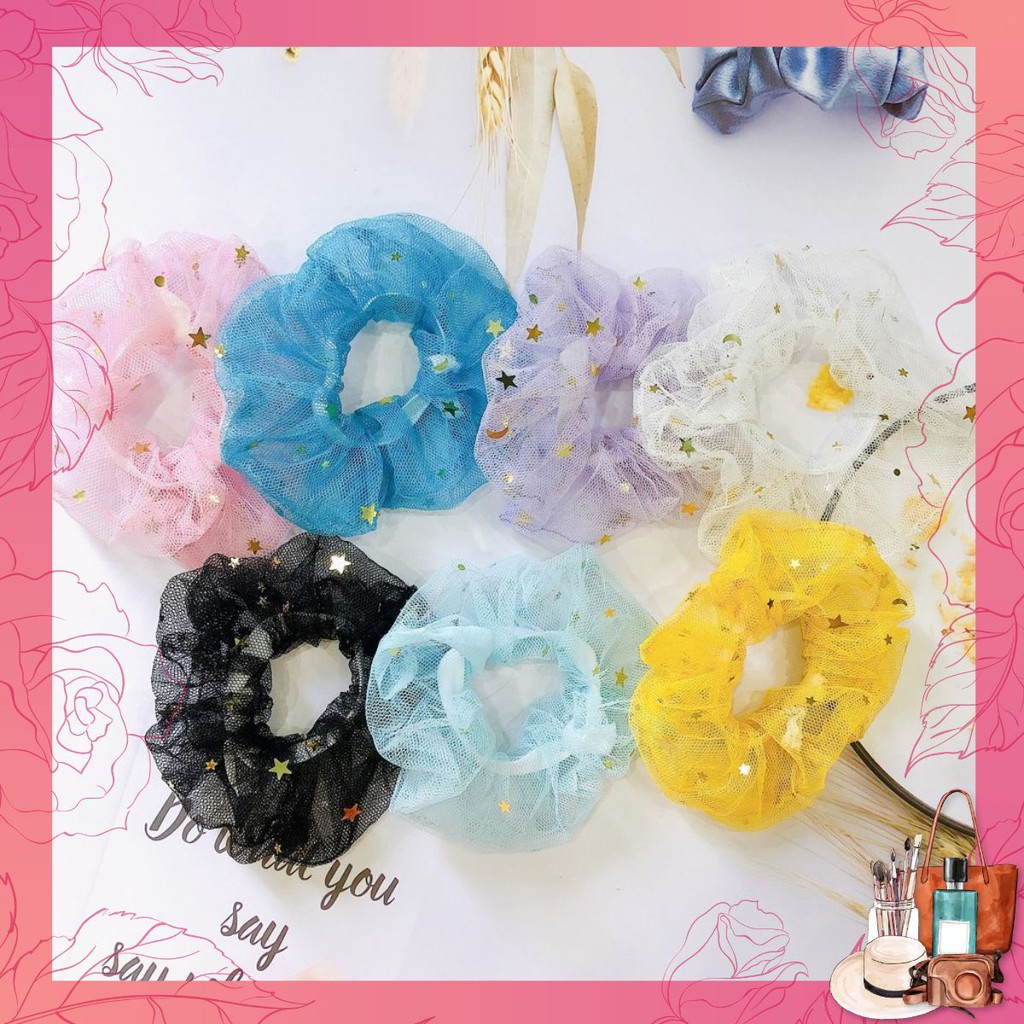 Scrunchies chun cột tóc GALAXY