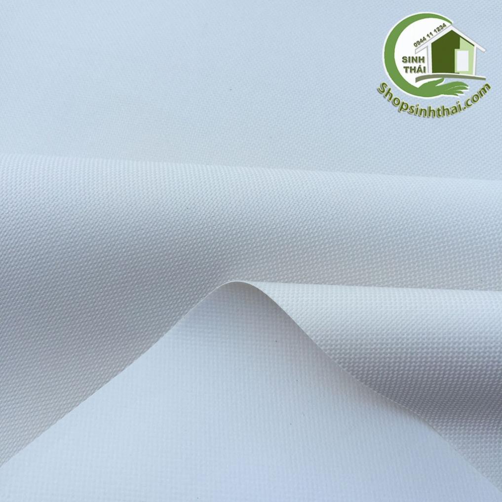 Vải bố PVC màu kem - vải may balo túi xách [ 1m x khổ 1,55m ]