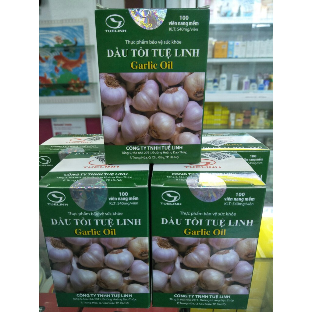 (Chính Hãng) Dầu tỏi Tuệ Linh Galic oil-Thực phẩm bảo vệ sức khỏe - | BigBuy360 - bigbuy360.vn