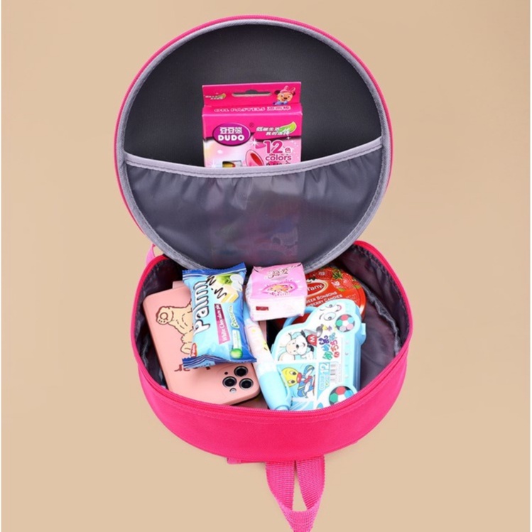 Ba Lô Đi Học/Du Lịch Hình Bánh Donut Thời Trang Cho Bé
