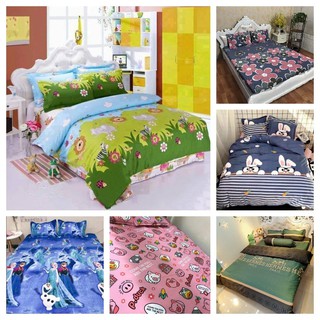 Ga bọc đệm bo chun coton poly đa dạng mẫu,1m4,1m6(mẫu hoa ghi)
