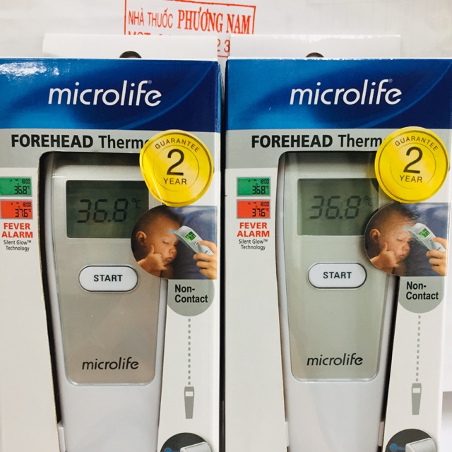 Nhiệt kế hồng ngoại bấm trán Microlife