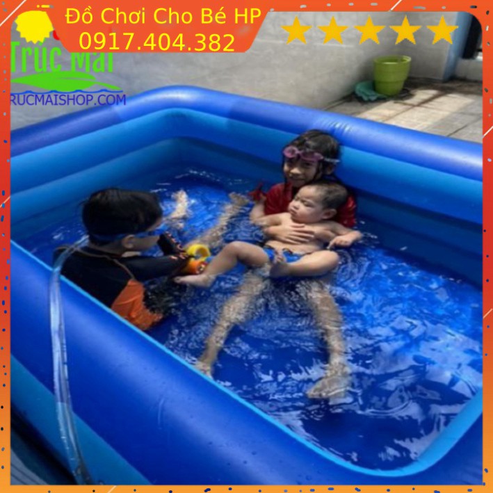 [SIÊU SALE] Bể bơi ba tầng đáy chống trượt hàng chuẩn công ty ✅  Đồ Chơi Trẻ Em HP