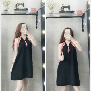 Mm. áo đầm yếm. thun cát. phom 42_50kg