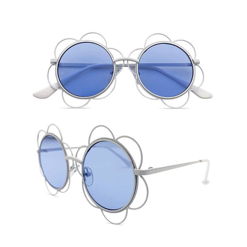 Kính Mát Phân Cực Hình Bông Hoa Xinh Xắn Cho Bé