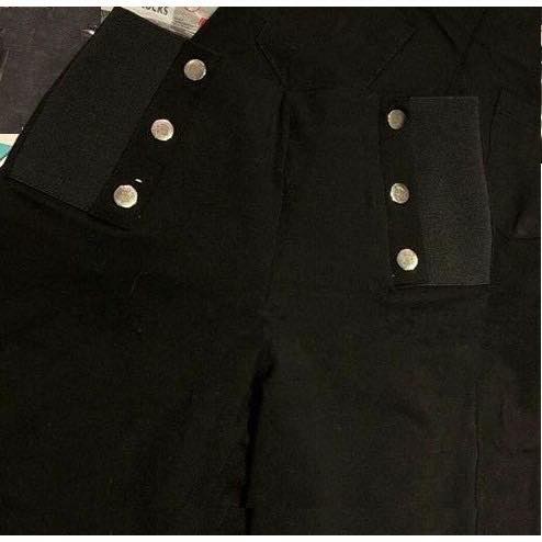 [ Mã FAMAYWA giảm 10K đơn 50K] Quần tregging nữ đính cúc cạp siêu cao chất umi co giãn phong cách hàn quốc | BigBuy360 - bigbuy360.vn