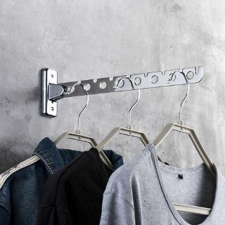 Móc treo tường gấp bằng thép không gỉ Giá phơi quần áo có thể thu vào