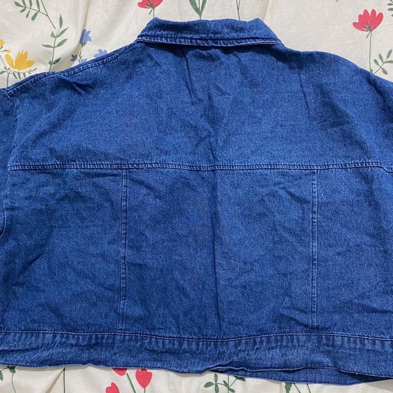 Crop Top Denim Shirt