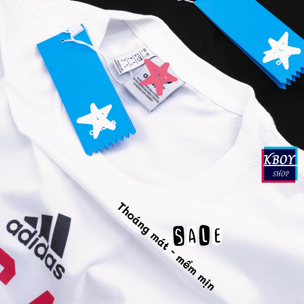 Áo thun phông nam cổ tròn hàng VNXK Trắng/Đen vải cotton 4 chiều 100%, dày dặn, mềm mịn, không nhăn, không xù - v60 | BigBuy360 - bigbuy360.vn