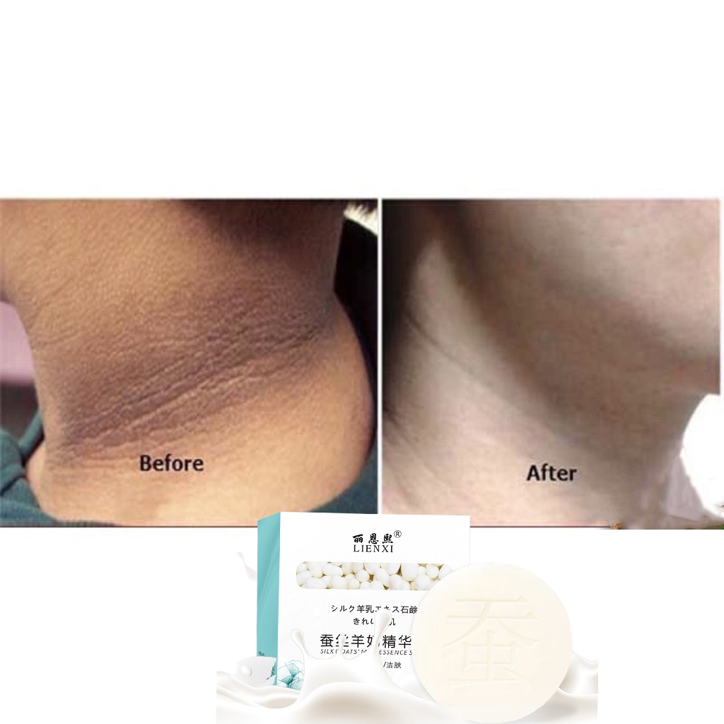 Xà bông sữa dê thủ công tự nhiên sữa tắm thích hợp với mọi loại da/làm trắng/loại bỏ da chết/dưỡng ẩm/chống lão hóa