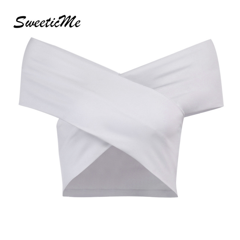 Áo Hai Dây Dáng Ôm Thiết Kế Chéo Quyến Rũ Mới Mẻ