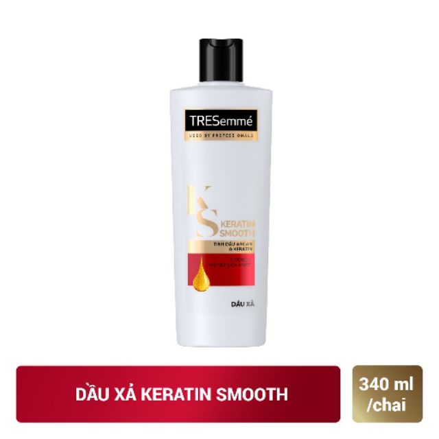 Dầu xả Tresemme Expert Selection Keratin Smooth 340g