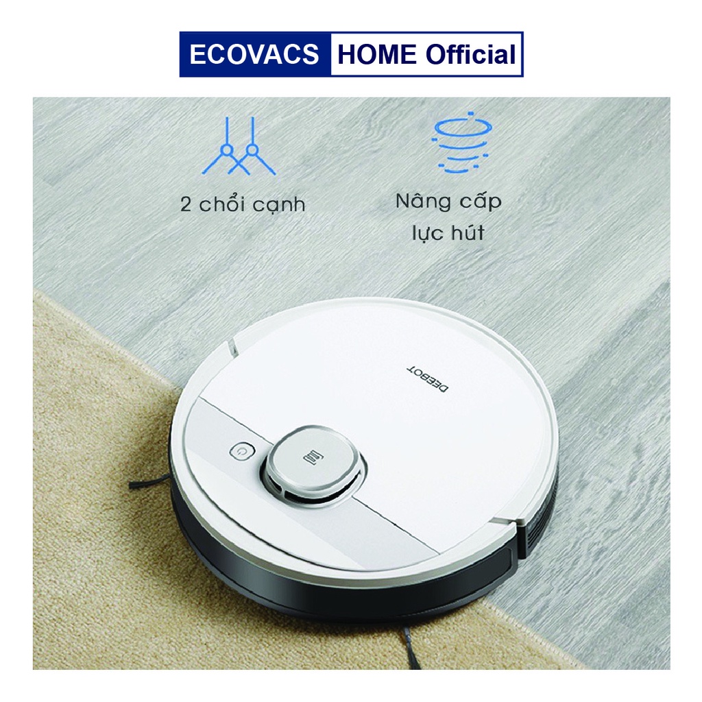 ✅ Robot hút bụi lau nhà thông minh Ecovacs Deebot T5 Fun chính hãng