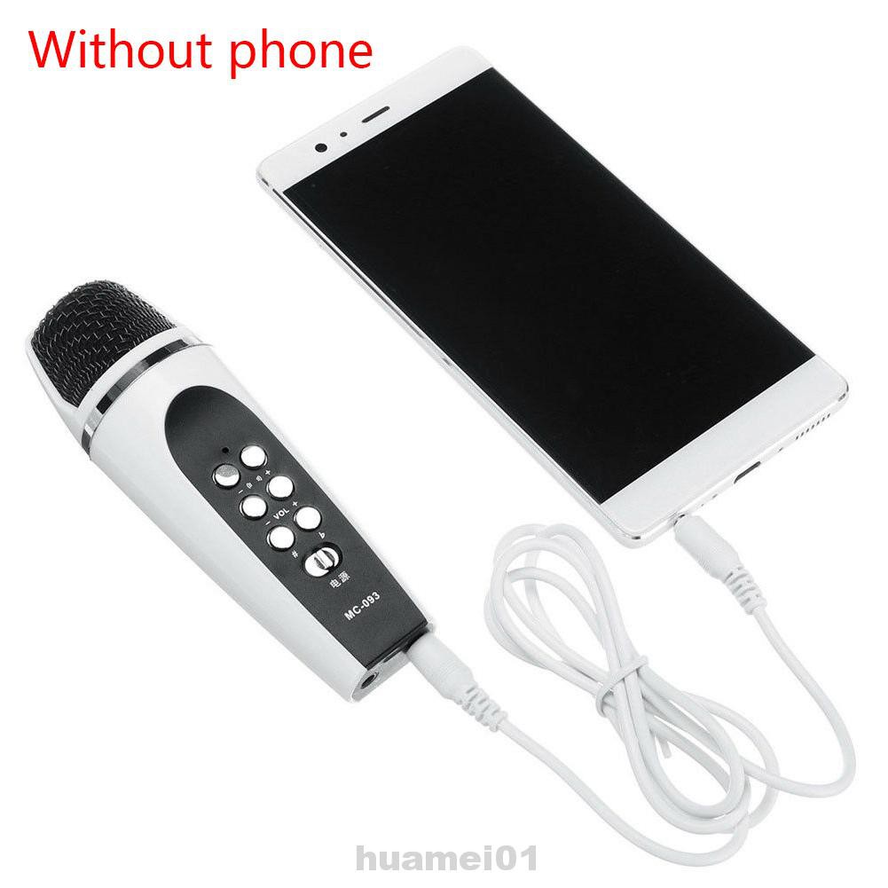 Micro Hát Karaoke Mini Không Dây Đổi Giọng Nói 4 Chế Độ Cho Android