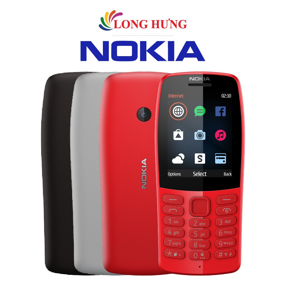 [Mã ELMALL500K giảm 8% đơn 500K] Điện thoại Nokia 210 - Hàng chính hãng