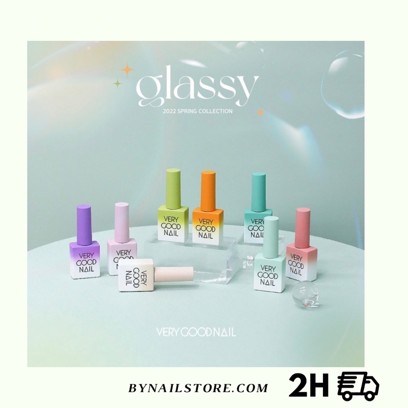Bộ sản phẩm sơn gel thạch cao cấp Hàn Quốc Spring collection 2022 (8pcs)